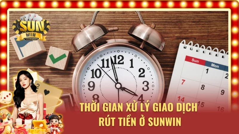 Xử lý giao dịch rút ở trang cược có thời gian siêu nhanh