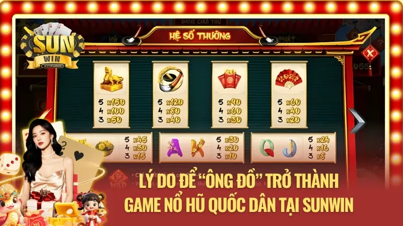 Lý do để Nổ hũ ông đồ trở thành game nổ hũ quốc dân