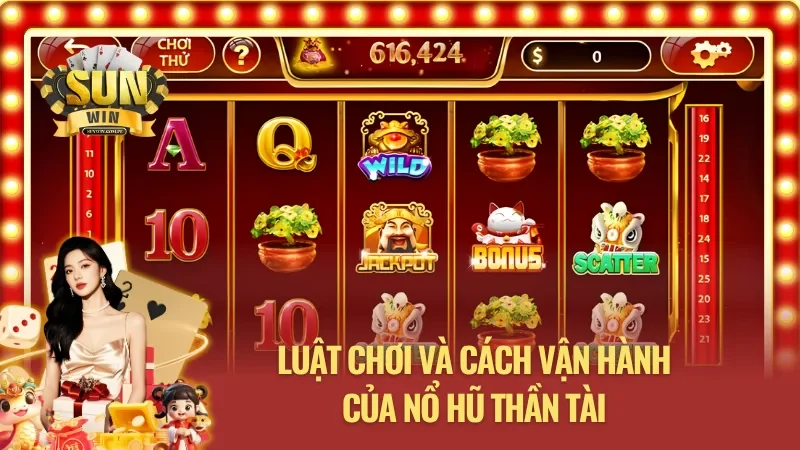 Hướng dẫn chuẩn chỉ luật chơi Nổ hũ thần tài Sunwin