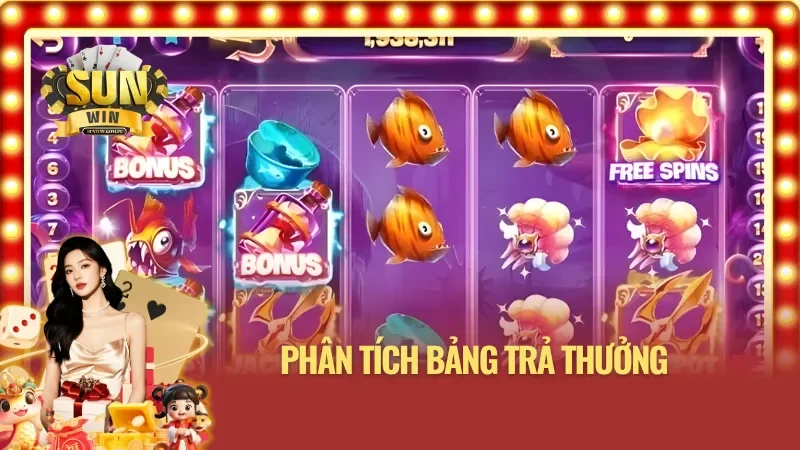 Phân tích Bảng Trả Thưởng của tựa game Nổ Hũ Thủy Cung